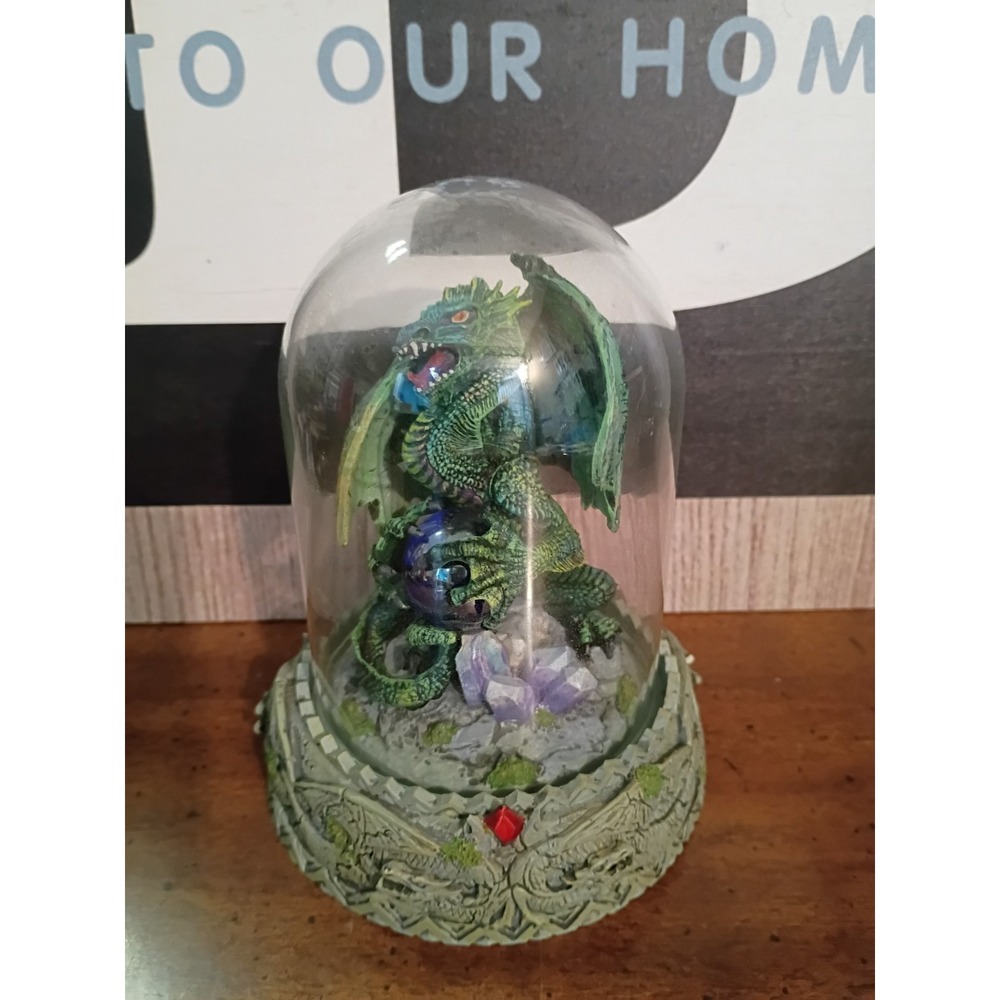 Franklin Mint Michael Whelan Dragon Sculpture DragonFire Missing Label